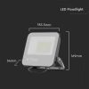 V-TAC SuperBright LED reflektor 50W hideg fehér 160 Lm/W - SKU 23699