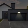 V-TAC napelemes mozgásérzékelős LED reflektor 7W CCT, 129 Lm/W - SKU 24341