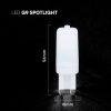 V-TAC G9 LED égő 230V 2,2W hideg fehér - SKU 24026