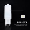 V-TAC G9 LED égő 230V 2,2W hideg fehér - SKU 24026