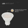 V-TAC GU10 CREE LED spot égő 10W hideg fehér 100° - SKU 218806