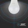 V-TAC 8.5W E27 meleg fehér LED égő - SKU 252