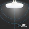 V-TAC 36W E27 meleg fehér LED UFO égő - SKU 219