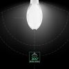 V-TAC CREE 36W E27 természetes fehér Olive LED égő, 110 Lm/W - SKU 21284-6