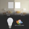 V-TAC 10W E27 hideg fehér CRI>95 LED égő - SKU 7481