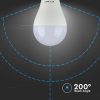 V-TAC 8.5W E27 hideg fehér A60 LED égő csomag (3 db) - SKU 217242