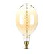 V-TAC 8W borostyán E27 meleg fehér dimmelhető filament LED égő - SKU 7463