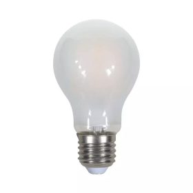   V-TAC 5W opál E27 meleg fehér filament LED égő - SKU 7178