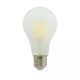 V-TAC 6W opál E27 meleg fehér filament LED égő - SKU 44801