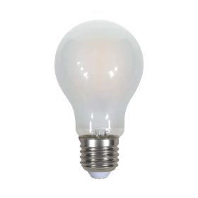   V-TAC 10W opál E27 hideg fehér filament LED égő - SKU 7154