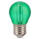 V-TAC 2W E27 zöld filament LED égő - SKU 7411