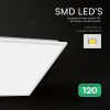 V-TAC süllyeszthető Slim Back-Lit LED panel hideg fehér 40W 60 x 60cm, 120 Lm/W - SKU 24142