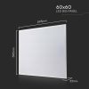 V-TAC süllyeszthető LED panel hideg fehér 40W 60 x 60cm, Philips tápegységgel - SKU 23823