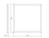 V-TAC LED panel természetes fehér 70W 60 x 60cm - SKU 6453