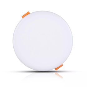   V-TAC süllyeszthető mennyezeti kerek LED panel 12W hideg fehér - SKU 729