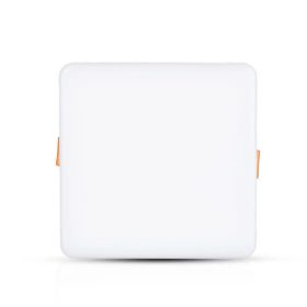   V-TAC süllyeszthető mennyezeti szögletes LED panel 18W természetes fehér - SKU 737