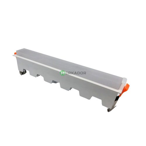 V-TAC süllyeszthető mennyezeti hosszúkás LED panel 20W meleg fehér - SKU 6404