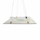 V-TAC univerzális, mennyezeti LED panel 60x60 cm-es függeszték szett - SKU 6018