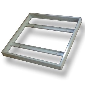   V-TAC mennyezetre szerelhető fehér LED panel keret 60x60cm - SKU 9999