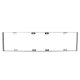 V-TAC mennyezetre szerelhető fehér DIY LED panel keret 120x30cm - SKU 8158