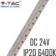 V-TAC LED szalag IP20 SMD 2110 chip 700 db/m hideg fehér CRI>95 - SKU 2604