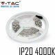 V-TAC LED szalag IP20 SMD 5050 chip 60 db/m természetes fehér - SKU 2143