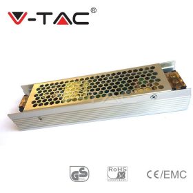 V-TAC fémházas LED tápegység 12V 150W 12.5A - SKU 3244