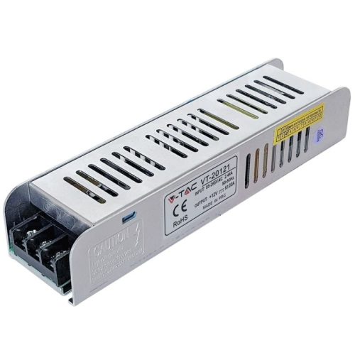 V-TAC fémházas LED tápegység 24V 150W 6.5A - SKU 3253
