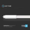 V-TAC LED fénycső 115cm T5 16W hideg fehér, 110 Lm/W - SKU 216321