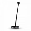 V-TAC LED reflektor tartó fekete konzol - SKU 3623