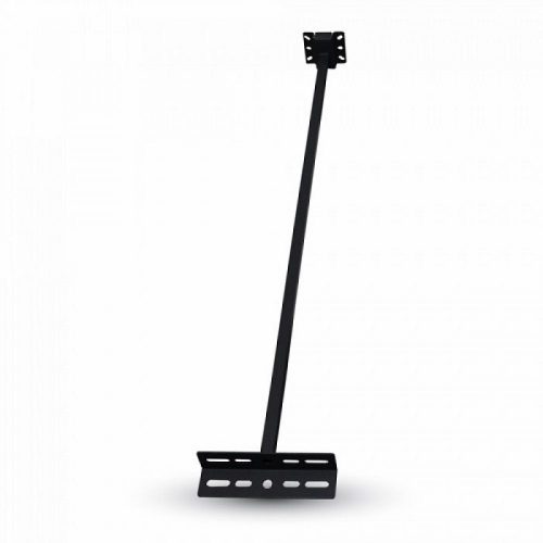 V-TAC LED reflektor tartó fekete konzol - SKU 3623