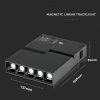V-TAC LED dönthető spotlámpa mágneses sínhez 10W CRI>90 UGR<19 meleg fehér - SKU 7962