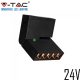 V-TAC LED dönthető spotlámpa mágneses sínhez 10W CRI>90 UGR<19 természetes fehér - SKU 7963