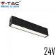 V-TAC LED lineáris lámpa mágneses sínhez 20W CRI>90 természetes fehér - SKU 7955