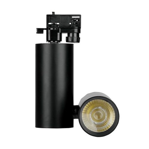V-TAC LED sínes spotlámpa állítható CRI>95 30W hideg fehér - SKU 1297