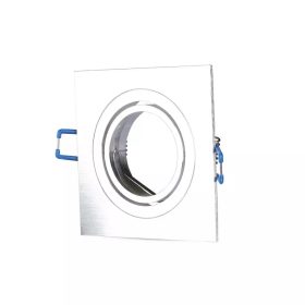   V-TAC GU10 LED spotlámpa keret, alumínium szürke billenthető lámpatest - SKU 3606