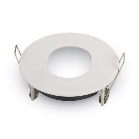   V-TAC GU10 LED spotlámpa keret, fehér billenthető lámpatest - SKU 3612