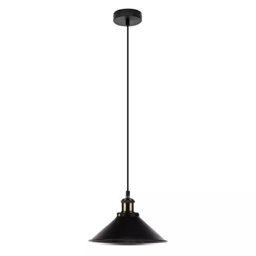V-TAC fekete fém csillár, függeszték E27 foglalattal - SKU 3753