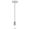 V-TAC króm függeszték, szürke vezetékkel, E27 foglalattal - SKU 3786