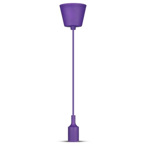V-TAC lila szilikon függeszték, E27 foglalattal - SKU 3483