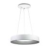 V-TAC 30W dimmelhető csillár, fehér búrával, beépített LED fényforrással, meleg fehér - SKU 3995