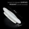 V-TAC 45W mennyezeti designer LED lámpa változtatható színhőmérséklettel - SKU 213967