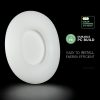 V-TAC 45W mennyezeti designer LED lámpa változtatható színhőmérséklettel - SKU 213967