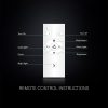 V-TAC 45W mennyezeti designer LED lámpa változtatható színhőmérséklettel - SKU 213967