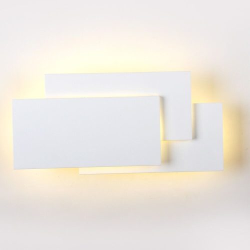 V-TAC 12W beltéri fehér fali LED lámpa természetes fehér - SKU 8203