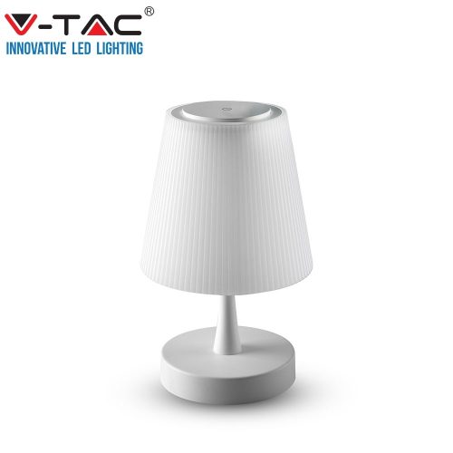 V-TAC 4W akkumulátoros LED lámpa, meleg fehér - SKU 8930