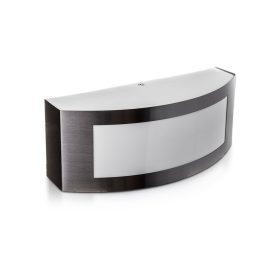   V-TAC rozsdamentes acél kültéri fali lámpa, E27 foglalattal - SKU 7513