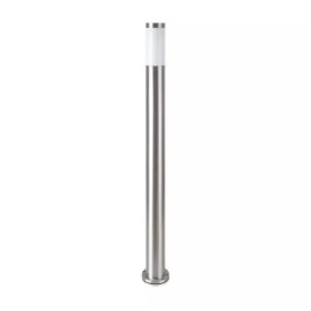   V-TAC kültéri, rozsdamentes acél állólámpa, 110 cm, E27 foglalattal - SKU 8962
