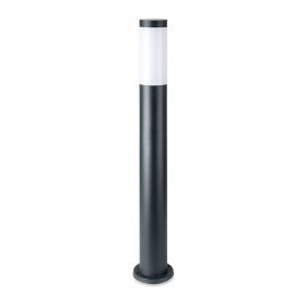   V-TAC kültéri, rozsdamentes acél, antracit szürke állólámpa, 80 cm, E27 foglalattal - SKU 8961