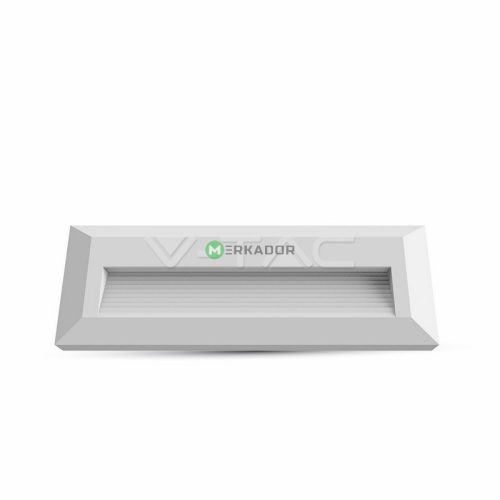 V-TAC 3W fehér LED lépcsővilágítás, IP65, meleg fehér - SKU 1327